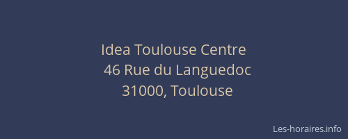 Idea Toulouse Centre