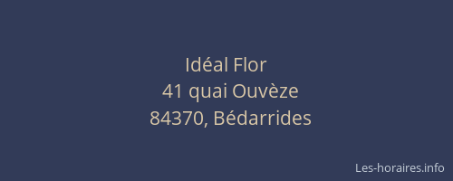 Id&eacute;al Flor