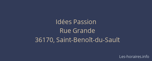 Idées Passion