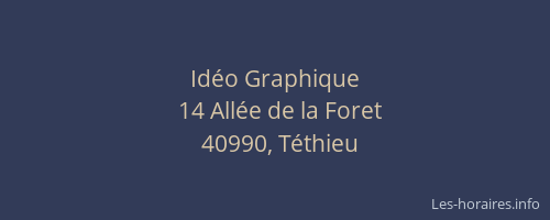 Id&eacute;o Graphique