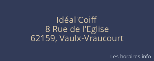 Idéal'Coiff