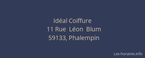 Idéal Coiffure