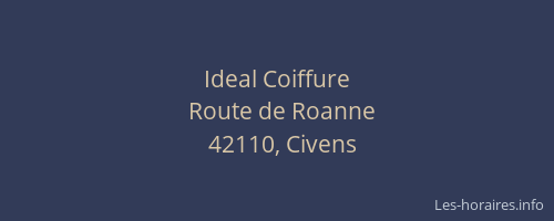 Ideal Coiffure