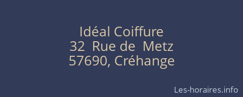 Idéal Coiffure