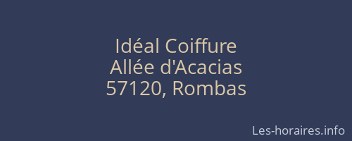 Idéal Coiffure