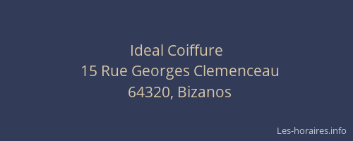 Ideal Coiffure