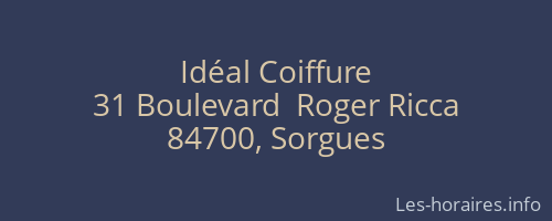 Idéal Coiffure