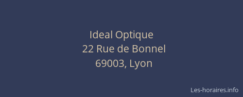 Ideal Optique
