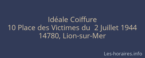 Idéale Coiffure
