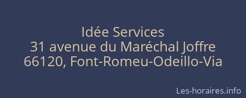 Idée Services