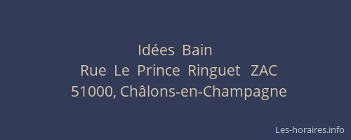 Idées  Bain