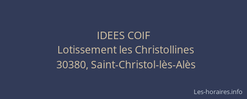 IDEES COIF