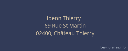 Idenn Thierry