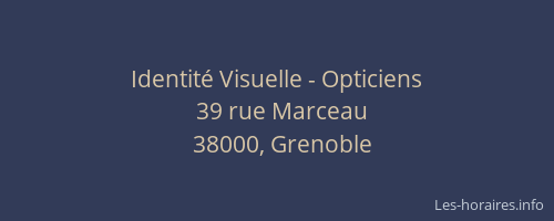 Identité Visuelle - Opticiens