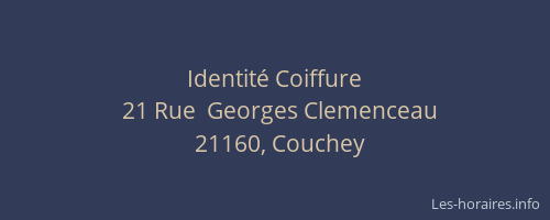 Identit&eacute; Coiffure