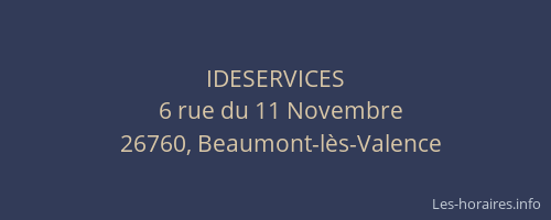 IDESERVICES