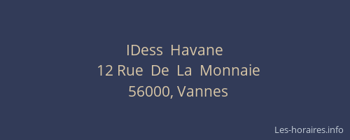 IDess  Havane