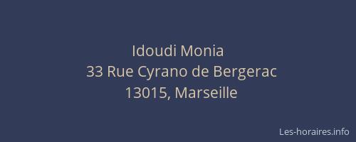 Idoudi Monia