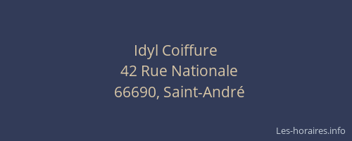 Idyl Coiffure