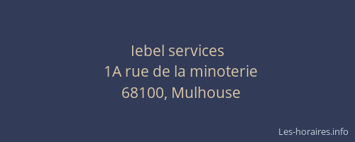 Iebel services