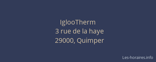 IglooTherm