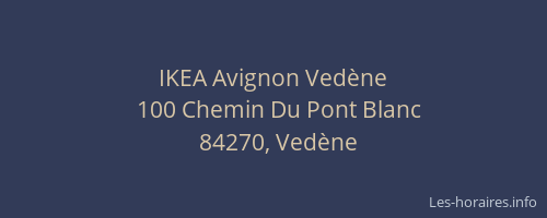 IKEA Avignon Vedène