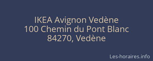 IKEA Avignon Vedène