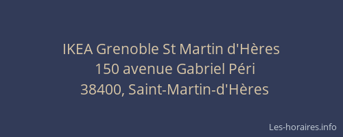 IKEA Grenoble St Martin d'Hères