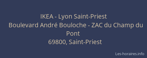 IKEA - Lyon Saint-Priest