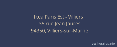 Ikea Paris Est - Villiers
