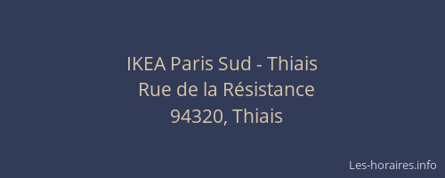 IKEA Paris Sud - Thiais