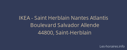 IKEA - Saint Herblain Nantes Atlantis
