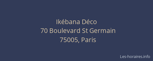Ikébana Déco