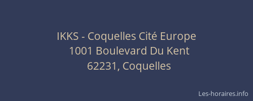 IKKS - Coquelles Cité Europe