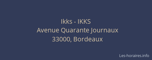 Ikks - IKKS