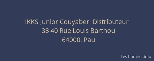 IKKS Junior Couyaber  Distributeur