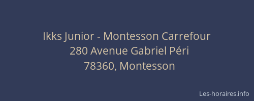 Ikks Junior - Montesson Carrefour
