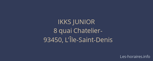 IKKS JUNIOR