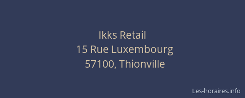Ikks Retail