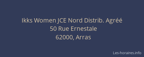 Ikks Women JCE Nord Distrib. Agréé