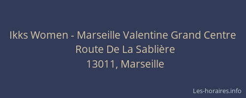 Ikks Women - Marseille Valentine Grand Centre