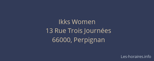 Ikks Women