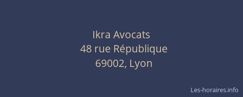 Ikra Avocats