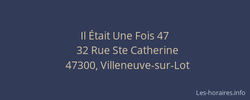 Il &Eacute;tait Une Fois 47