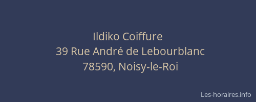 Ildiko Coiffure