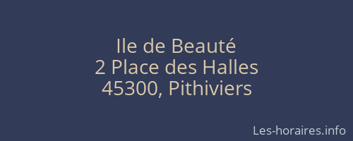 Ile de Beauté