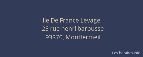 Ile De France Levage