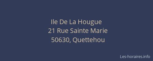 Ile De La Hougue
