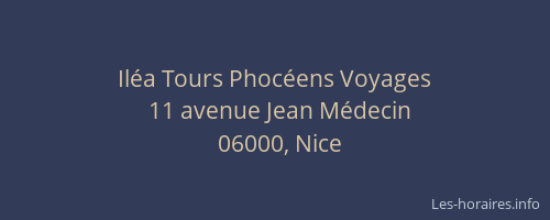 Iléa Tours Phocéens Voyages
