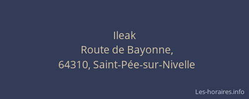 Ileak